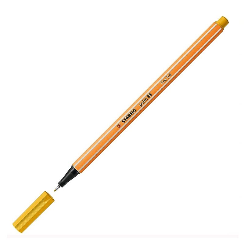 Stabilo Point 88 Keçe Uçlu Kalem 0,4 Mm - Hardal 88/67