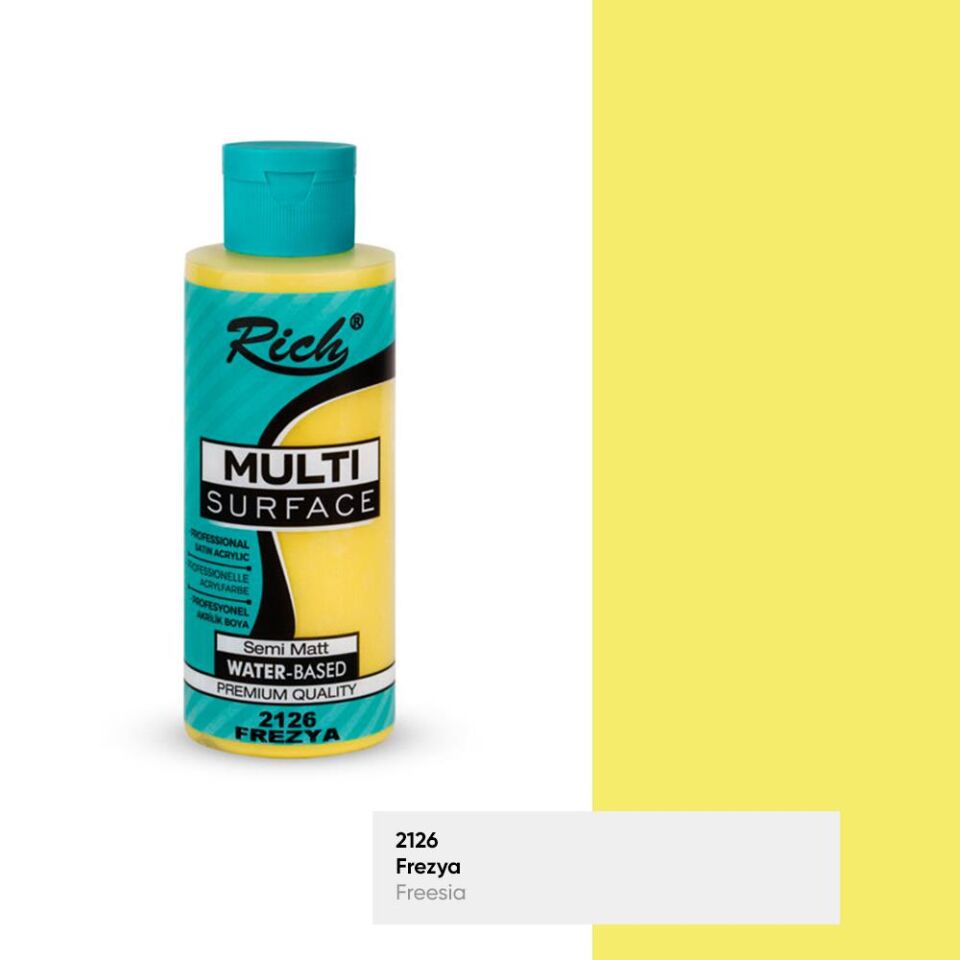 Rich Multi Surface Akrilik Boya 120 Cc Frezya Mls-120-2126