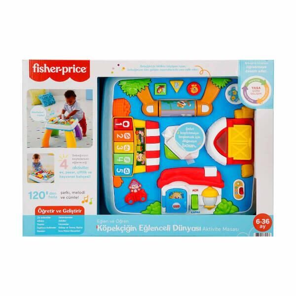 Fısher Prıce Eğitici Köpekciğin Aktivite Masası ( Tr&ing ) Drh44