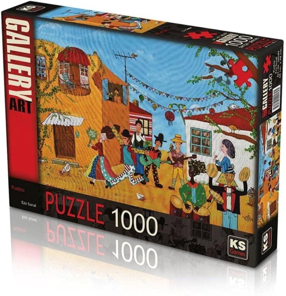 Ks Games Puzzle 1000 Parça Pueblo 20589