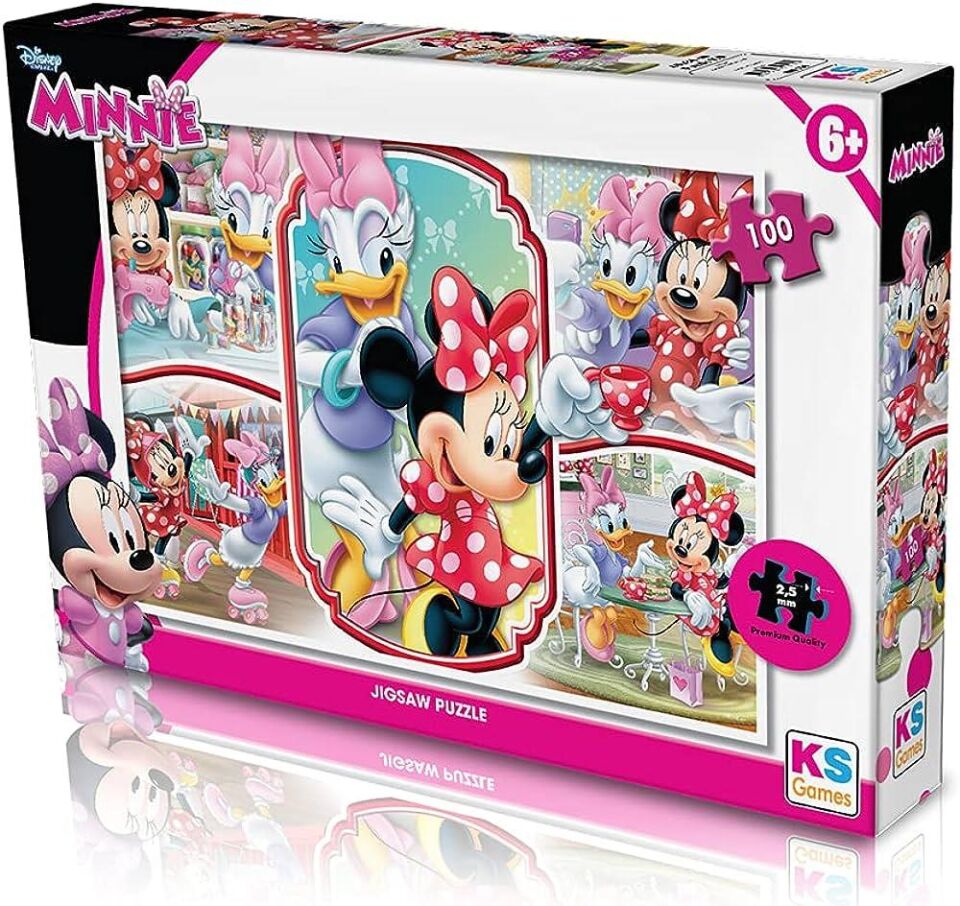 Ks Games Puzzle 100 Parça Minnie Mın-714