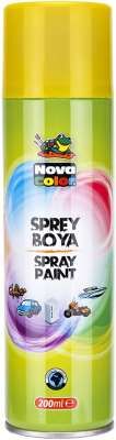 Nova Color Sprey Boya 200 Ml Sarıml Nc-800