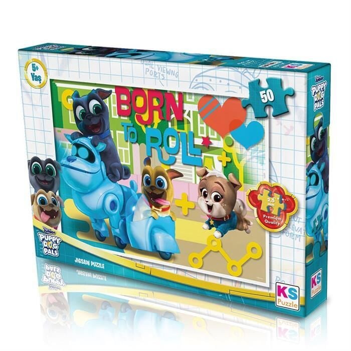 Ks Games Puzzle 50 Parça Puppy Dog Pals Pdp-709