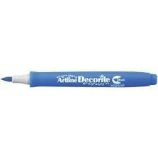 Artline Decorite Brush Marker Esnek Uçlu Fırça Kalem Blue Lv-a-edf-f Blue