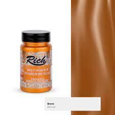 Rich Multı Surface Tıtanıum Metalik 90 Cc Bronz Ttm-090-2532