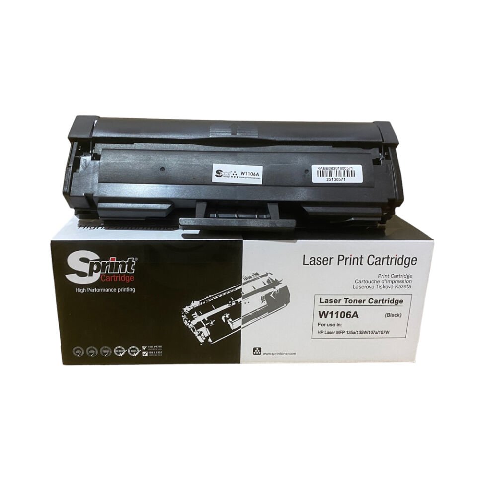 S Print W1106a (106a) Toner (çipli) (1k*) Sp10-106