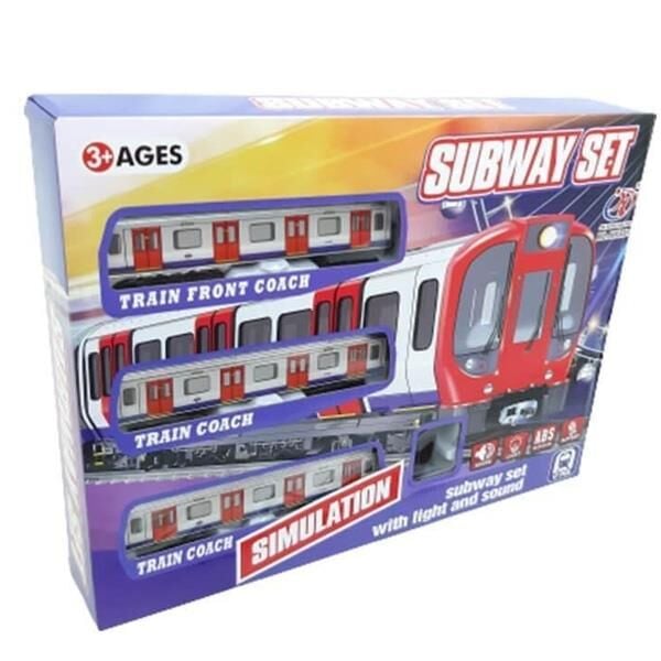 Canem Metro Treni Büyük Kutulu Pilli Jhx5503