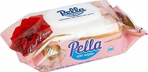 Pella Islak Mendil Kapaklı 90'lı Paket