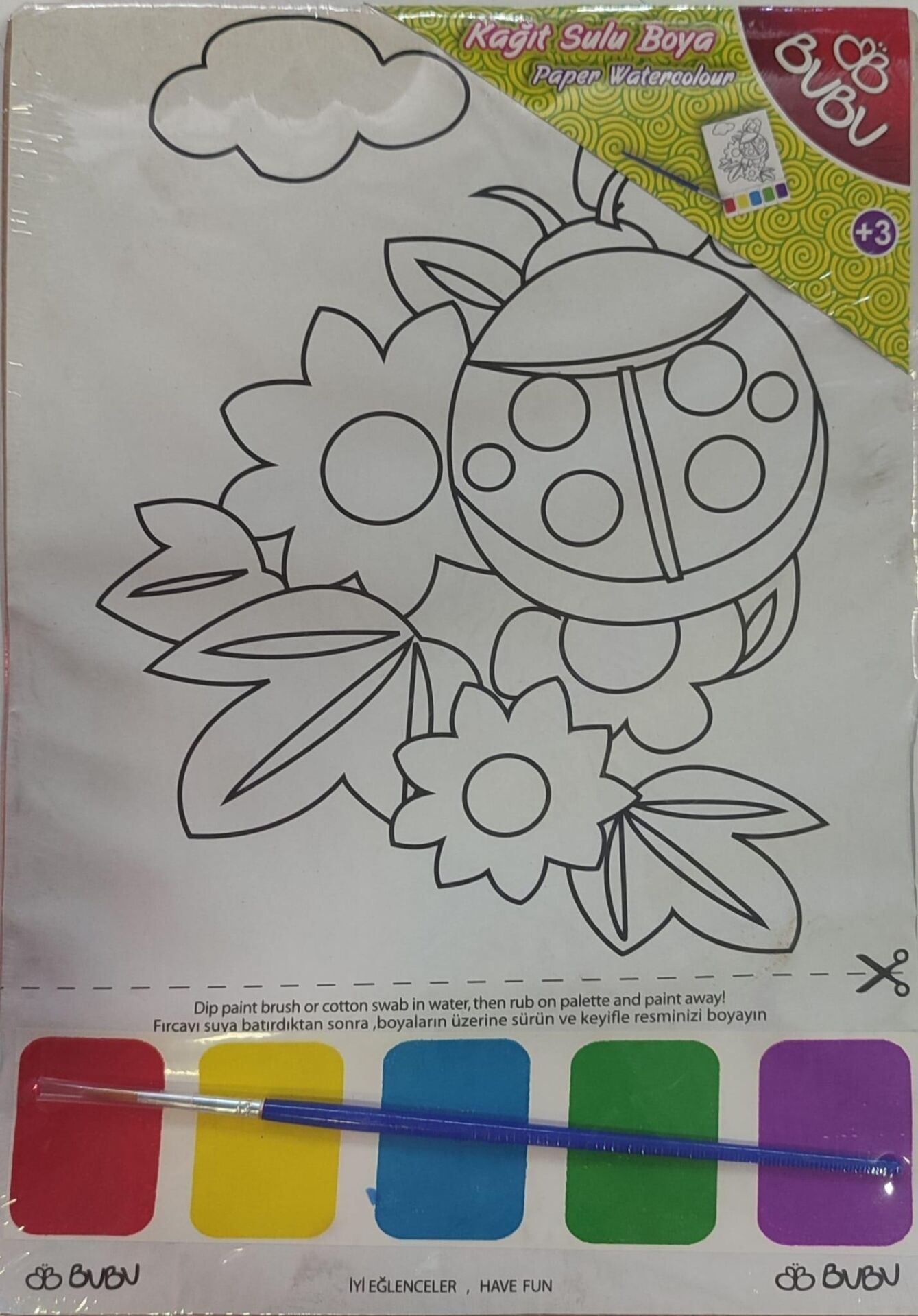 Bu-bu Sulu Boya Kağıdı Kss001 (ks0010)