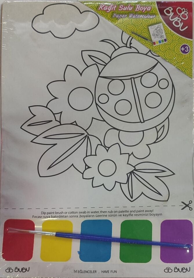 Bu-bu Sulu Boya Kağıdı Kss001 (ks0010)