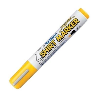 Artline Shirt Marker Tişört Markörü Uç:2,0mm Sarı Lv-a-ekt-2 Yellow