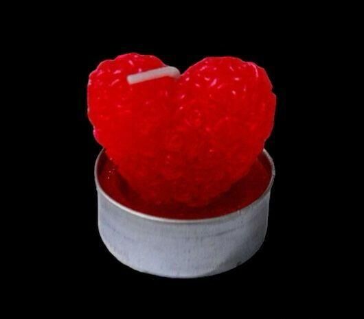 Nedi Mum Kalpli Tea Lıght 3 Boyutlu 7143