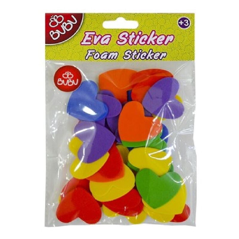Bu-bu Eva Stıcker Kalp Orta Sts034