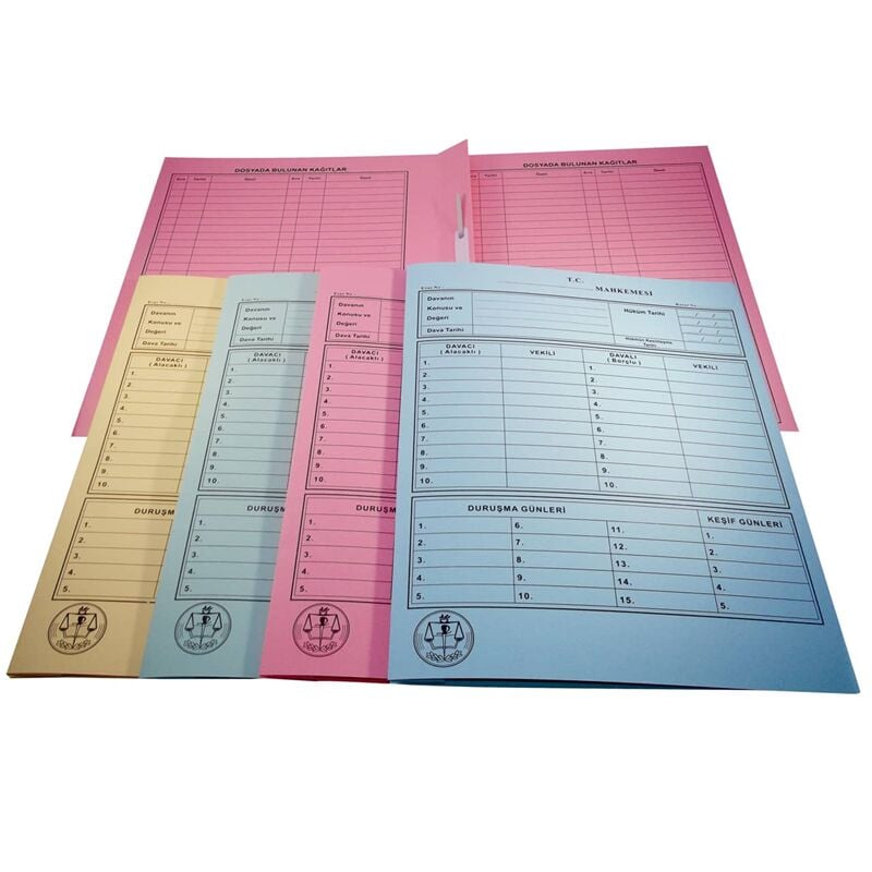 Özkan Baro Dosyası 1. Kalite Avrupa - Pembe 50'li Ambalaj G2029