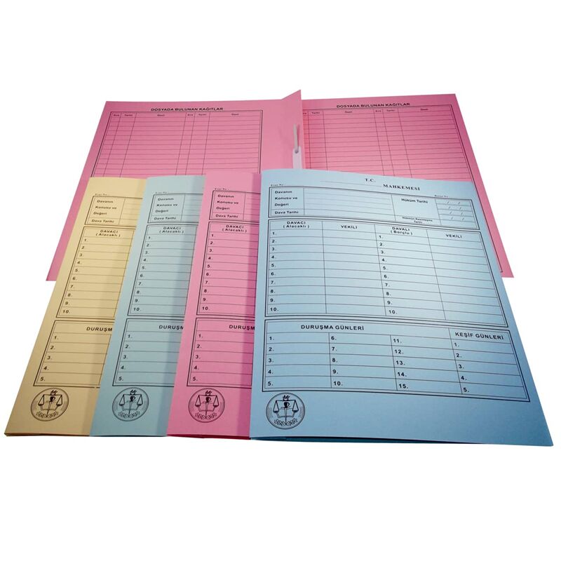 Özkan Baro Dosyası 1. Kalite Avrupa - Pembe 50'li Ambalaj G2029