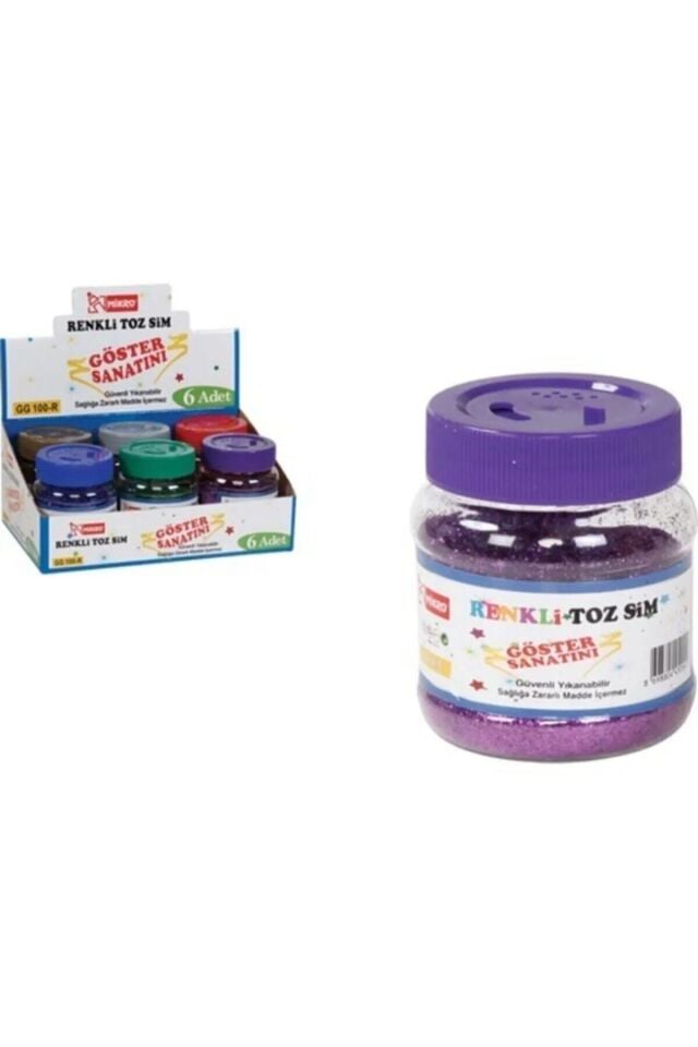 Mikro Renkli Toz Sim 100gr