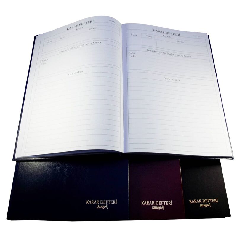 Özkan Karar Defteri Ciltli 192 Yaprak G2132