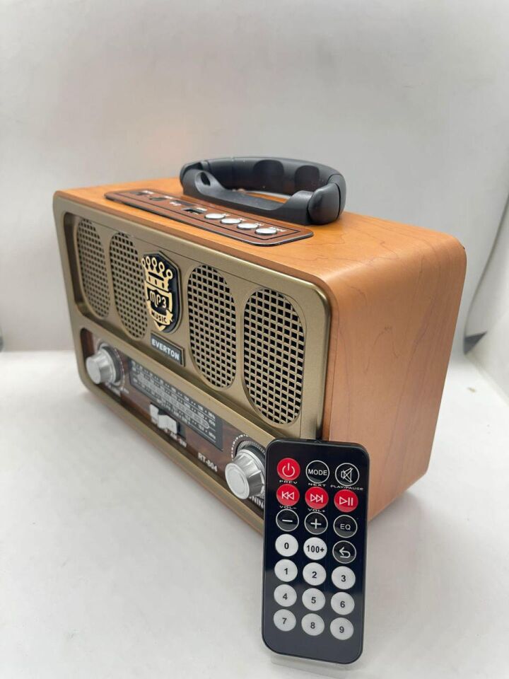 Everton Rt-804 Bluetooth, Usb-sd-aux-fm Radyo Nostalji Müzik Kutusu