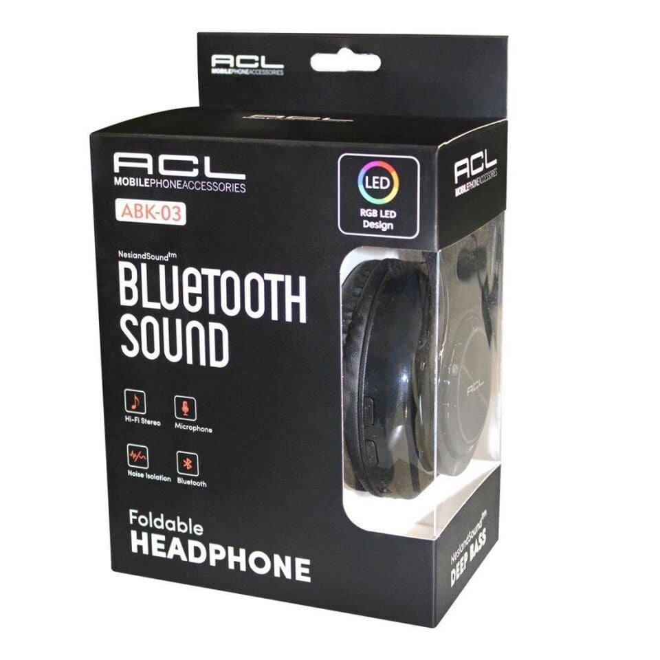 Acl Kulaklık Mikrofonlu Bluetooth Abk-03