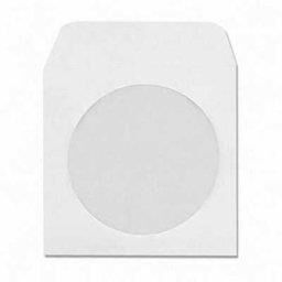 Asil Cd Zarfı 12,5x12,5 Cm 80 Gr Beyaz Pencereli As-3001