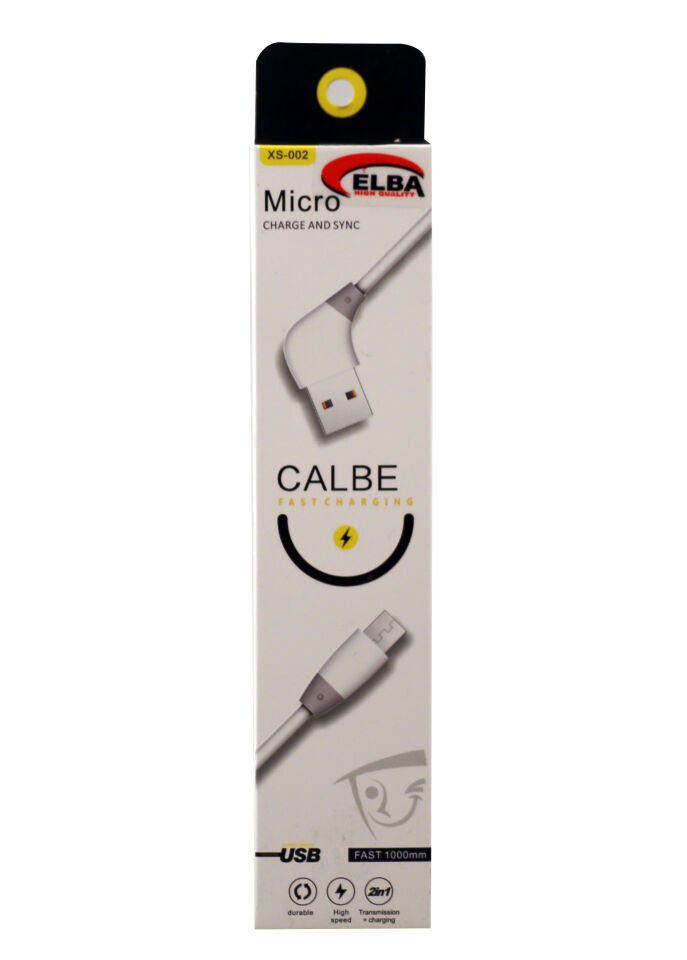 Elba Ec-16s Bağlantı Kablosu Micro 1mt Siyah