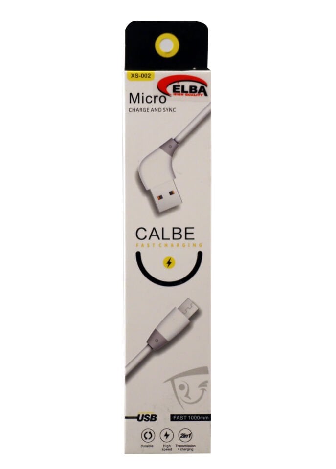 Elba Ec-16s Bağlantı Kablosu Micro 1mt Siyah