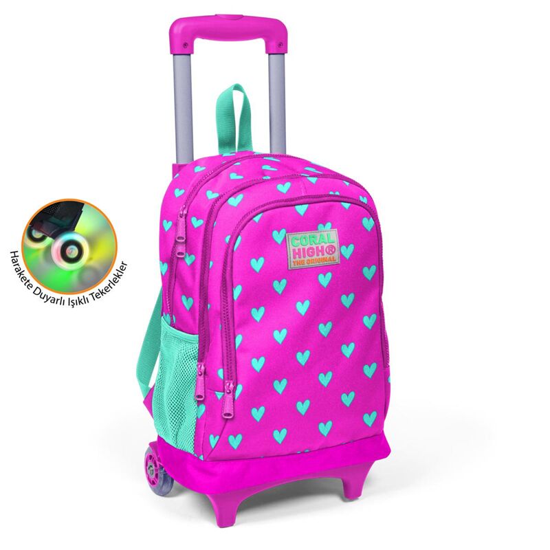 Yaygan Coral Hıgh Çekçek Sırt Çanta(işıklı Tekerlek) 23133