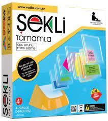 Redka Şekli Tamamla Eğitici Ve Öğretici Set