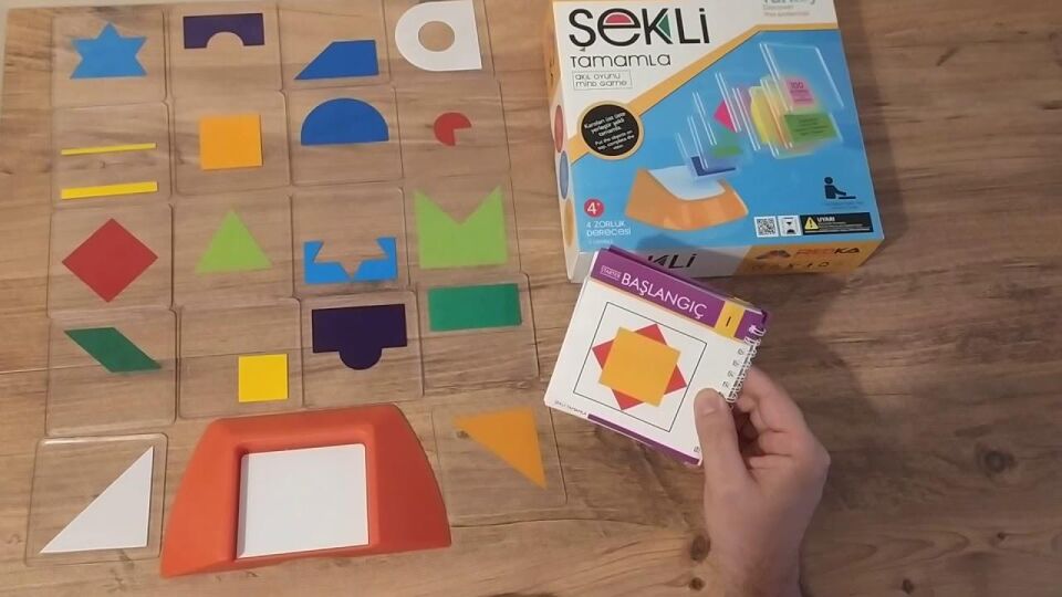 Redka Şekli Tamamla Eğitici Ve Öğretici Set