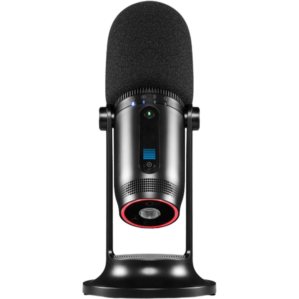 Thronmax M2p Mdrill One Pro Siyah Usb 96khz 24bit 4tip Kayıt Rgb Ledli Type-c Mikrofon