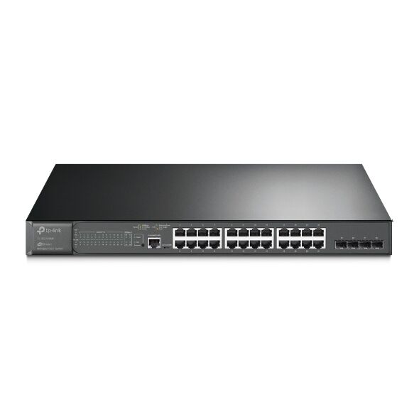 Tp-link Tl-sg3428mp 24 Port 10-100-1000 Poe+ Switch 4 Port Sfp L2 Çelik Kasa Rack Mount