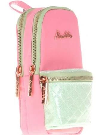 Kaukko Brıght Junıor Bag Kalem Çantası Kapitone-rose K2466