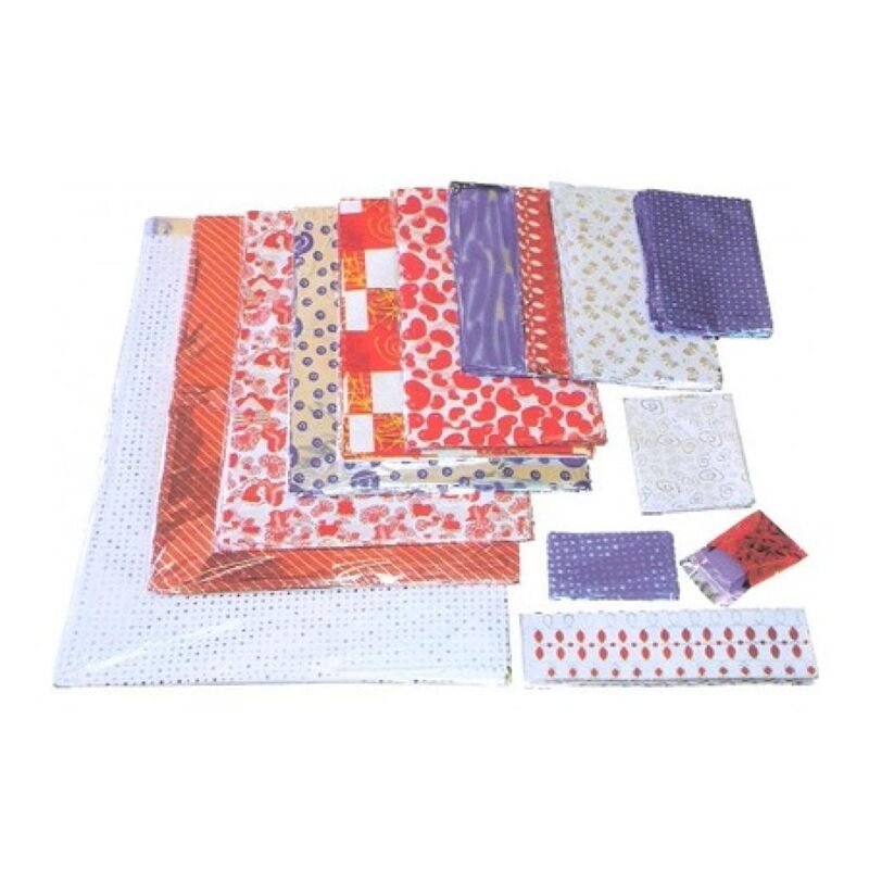 Buket Poşet Metalize Bantli 25*35 Bkt-808