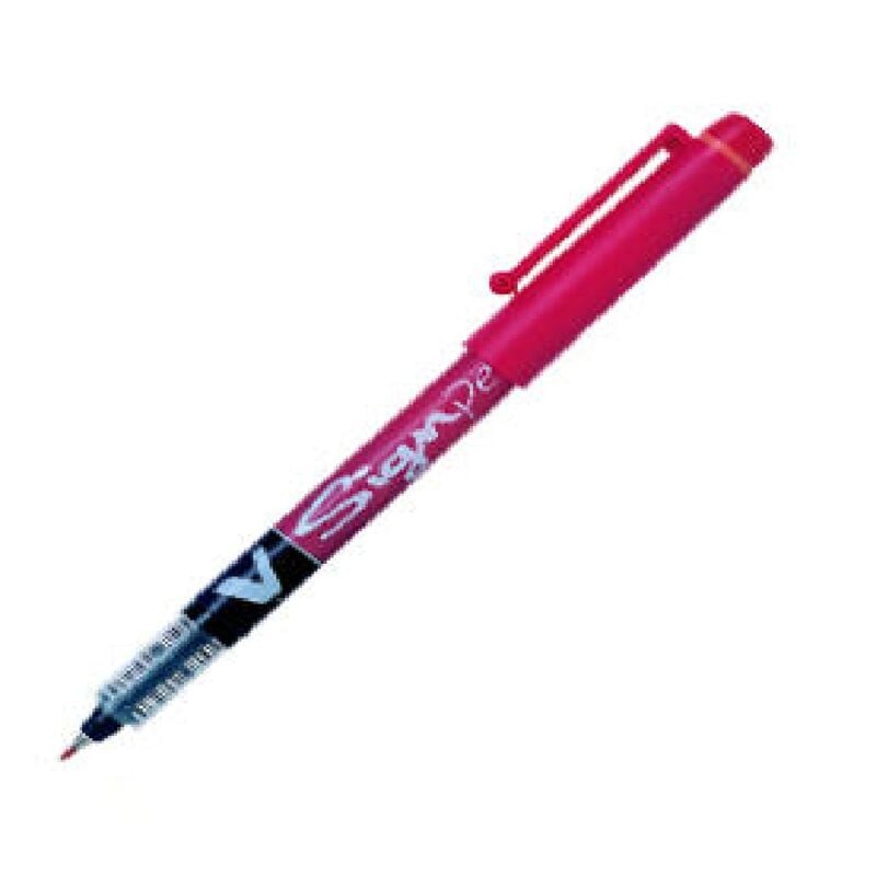 Pılot V Sign Pen İmza Kalemi - Kırmızı Sw-vsp-r