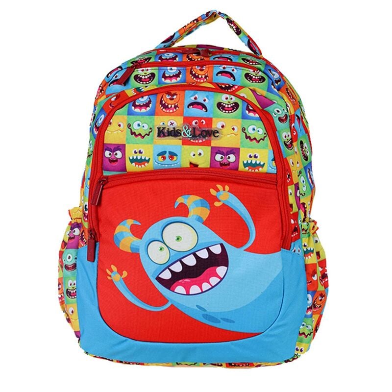 Kaukko Kıds&love Desıgn Cute Monsters Sırt Çantası L5083