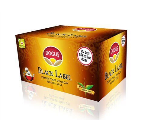 Doğuş Black Label Demlik Poşet Çay 500x3.2 Gr