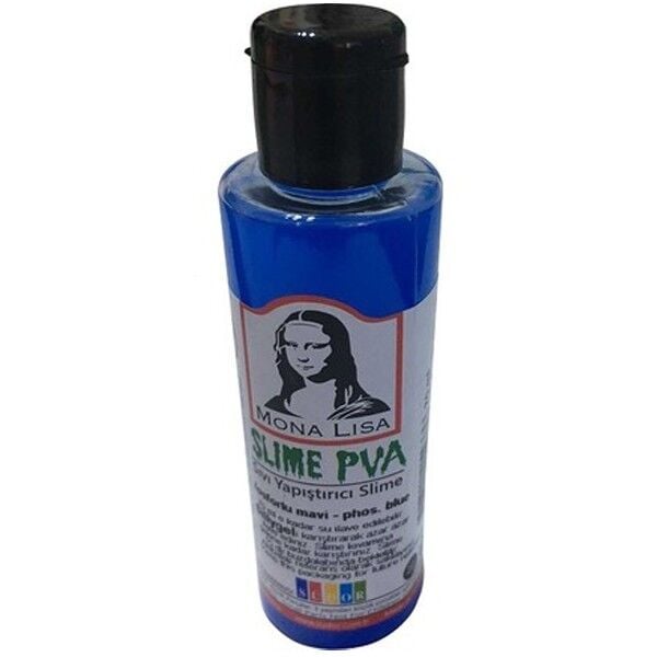 Monalisa Slime Yapıştırıcı Fosfrolu 70 Ml Mavi Sl01-13