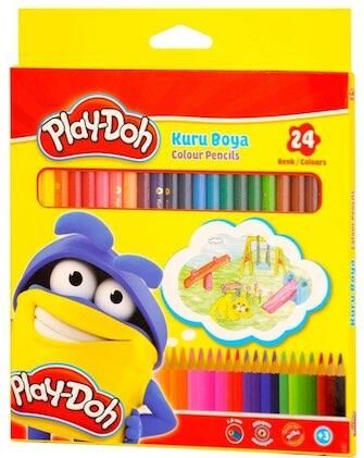 Play-doh Kuruboya 24'lü Karton Kutu Tam Boy Play-ku003
