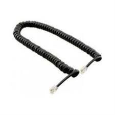 Spiral Karel Siyah Pluglu Ahize Kordonu 30 Cm