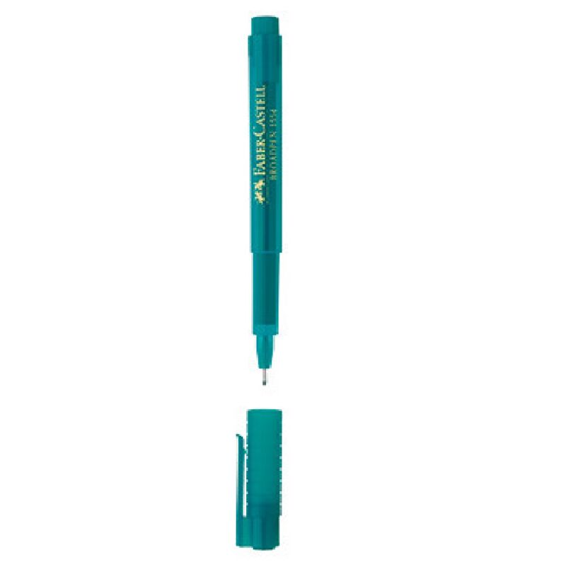 Faber Castell Tahta Kalemi 0,8 Mm Broadpen Turkuaz 155456