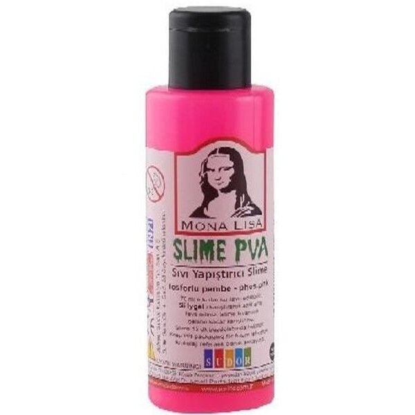 Monalisa Slime Yapıştırıcı Fosforlu 70 Ml Pembe Sl01-12