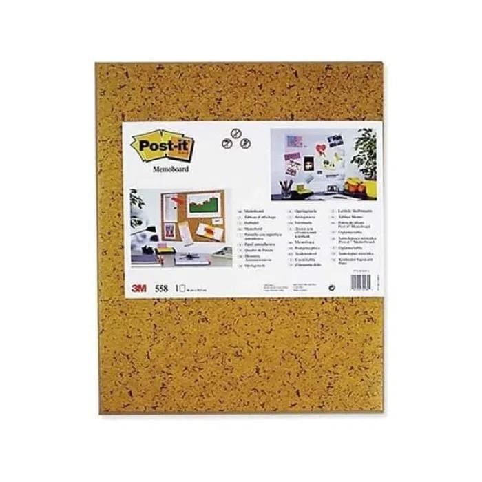 3m Post-ıt Mantar Pano 58,5x46 Cm Yapışkan Yüzeyli 558