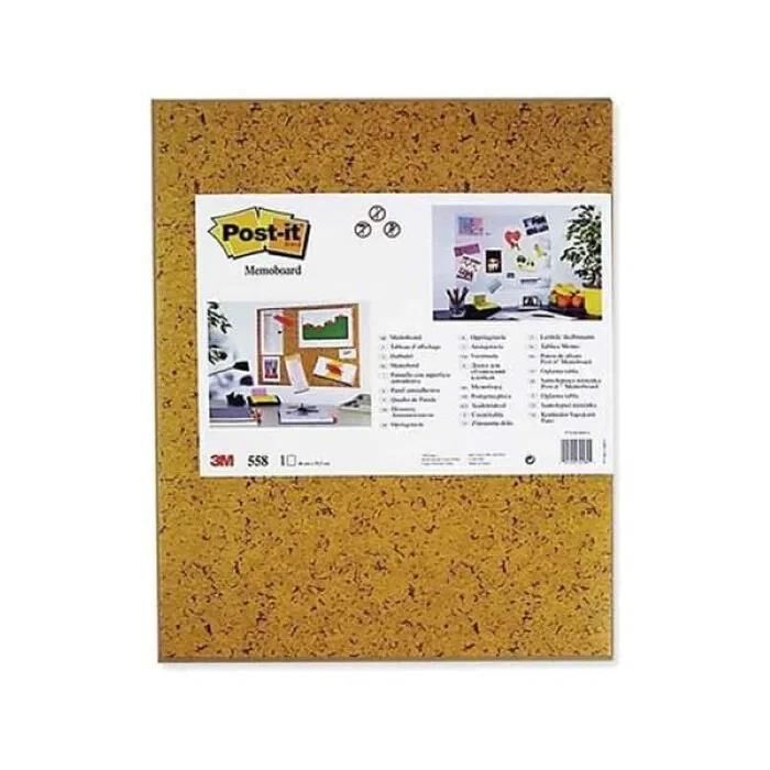 3m Post-ıt Mantar Pano 58,5x46 Cm Yapışkan Yüzeyli 558