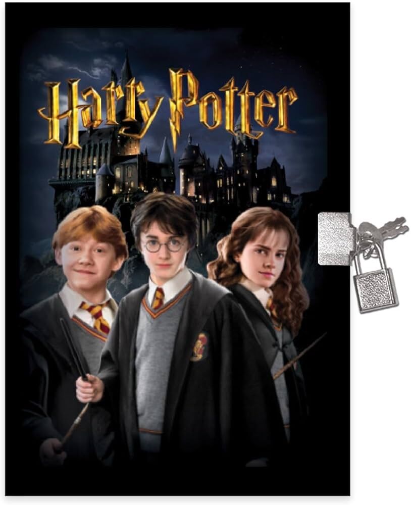 Keskin Color Hatıra Defteri Kilitli 14x20 Cm Harry Potter 80 Yp. 310210-07
