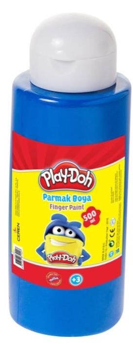 Play-doh Parmak Boyası 500 Ml. Mavi Play-pr010