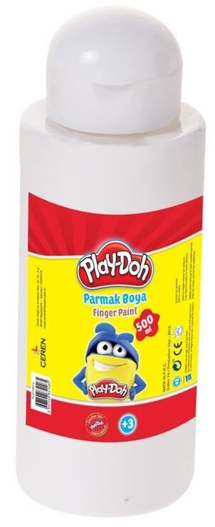 Play-doh Parmak Boyası 500 Ml. Beyaz Play-pr014