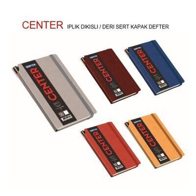 Gıpta Defter Center 13x21 İplik Dikişli Termo Kapak Çizgili 120 Yp. 3-2666000-2011