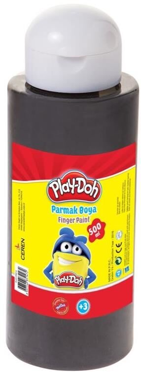 Play-doh Parmak Boyası 500 Ml. Siyah Play-pr015