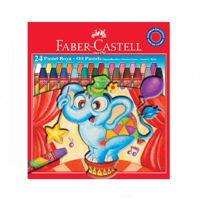 Faber Castell Pastel Boya 24'lü Karton Kutu 125324