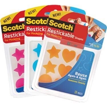 Scotch Çift Taraflı Tekrar Kullanılabilen Şekilli Bant R100cs